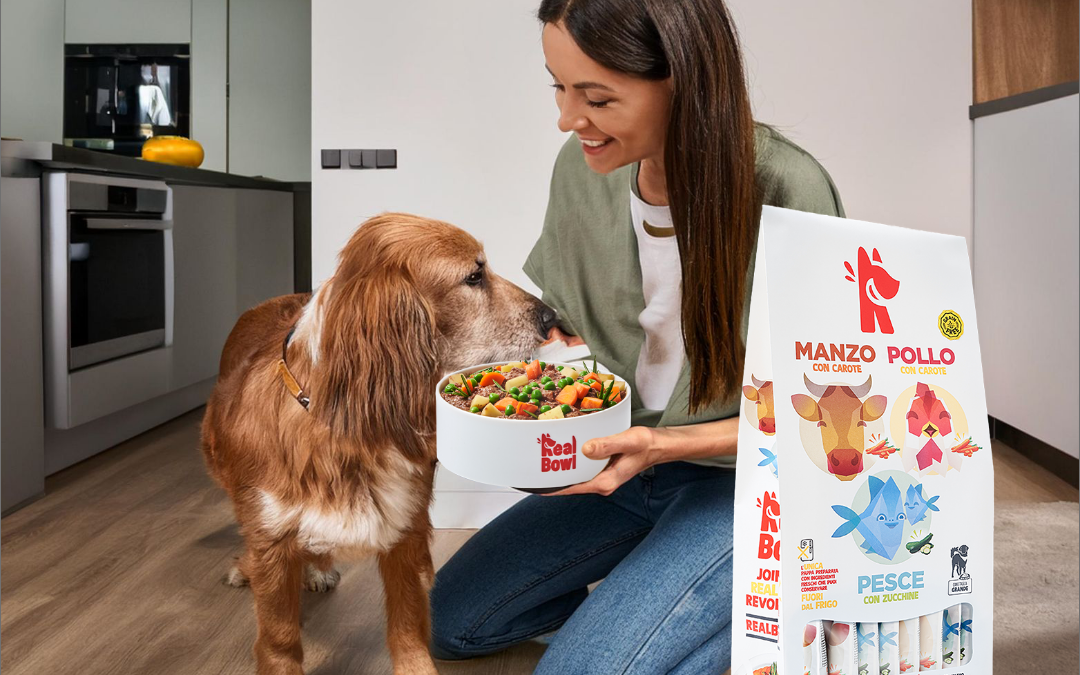 La prima pappa fresca per il tuo cane con conservazione Fuori Frigo